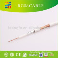 China cable factory high quality 8544200000 hs code for cable 75 ohm solid copper conductor cable rg58 coaxial cable